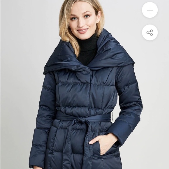 tahari margot puffer